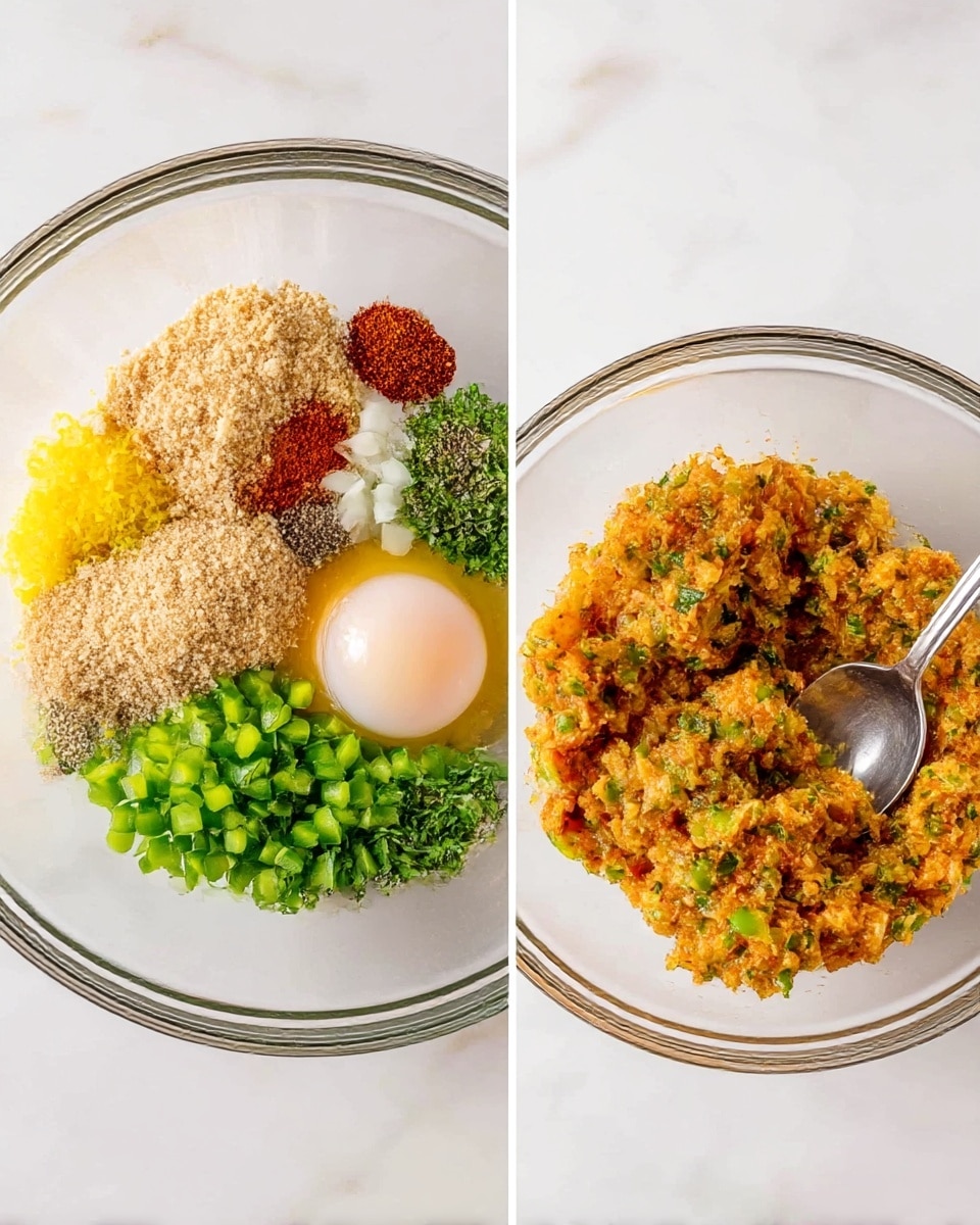 The dish shows two round, browned patties with a slightly crispy texture placed on a bed of fluffy white rice mixed with small green herbs, all arranged on a white plate. Each patty is topped with a light, creamy white sauce speckled with green herbs. Around the rice, there are two lemon wedges with bright yellow skin, along with a few sprigs of fresh green dill placed decoratively. The plate sits on a white marbled surface, with a textured gray cloth partially visible under the plate. photo taken with an iphone --ar 4:5 --v 7