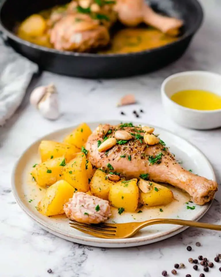 Pollo al Ajillo (Spanish Garlic Chicken) Recipe