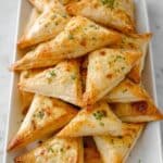 Spanakopita: Greek Spinach and Feta Triangles Recipe