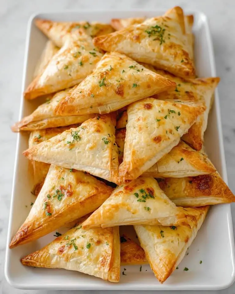 Spanakopita: Greek Spinach and Feta Triangles Recipe