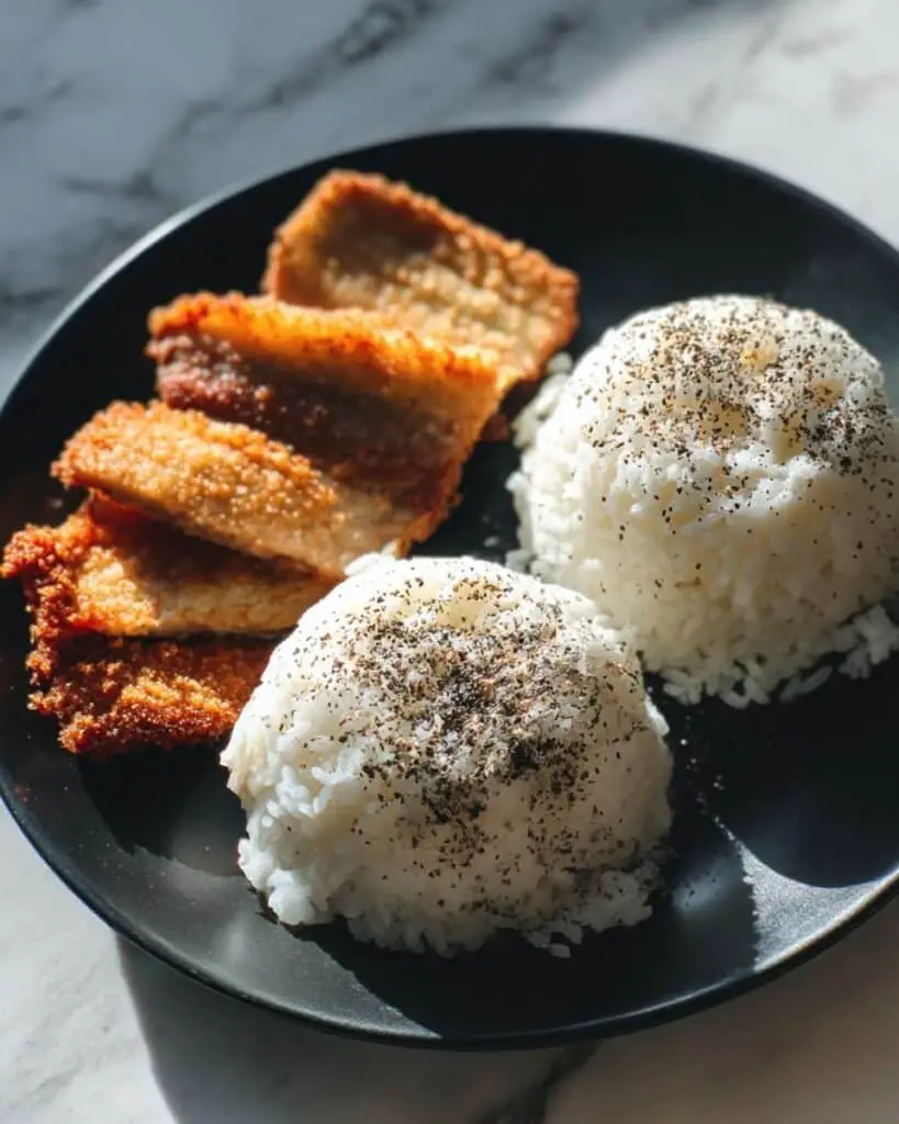 Lemon Chicken Katsu with Furikake Rice and Tangy Lemon Sauce Recipe