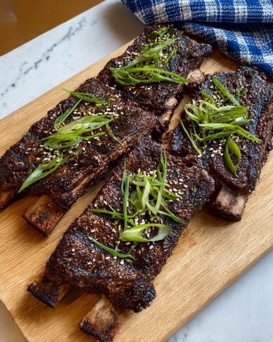 Hawaiian Kalbi Korean BBQ Short Ribs Recipe