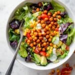 Crispy Air Fryer Chickpeas Recipe