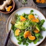 Watercress Salad with Citrus, Avocado, and Turmeric Recipe