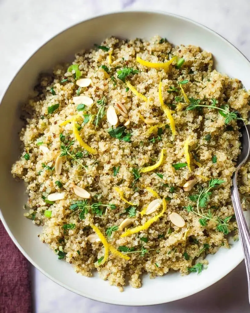 Herbed Quinoa with Lemon Recipe