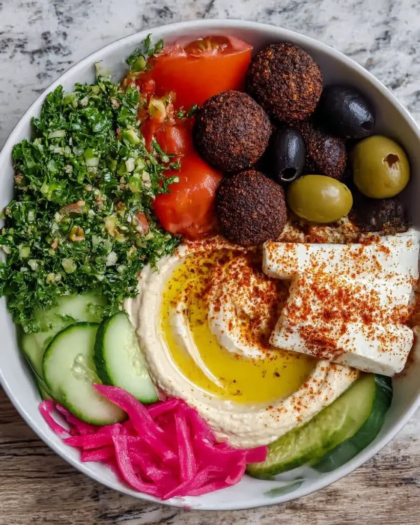 Mediterranean Falafel Bowls Recipe