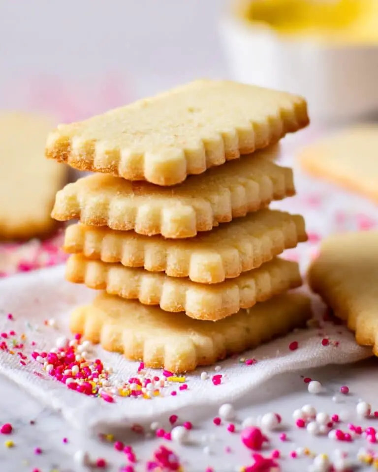 Classic Shortbread Cookies Recipe