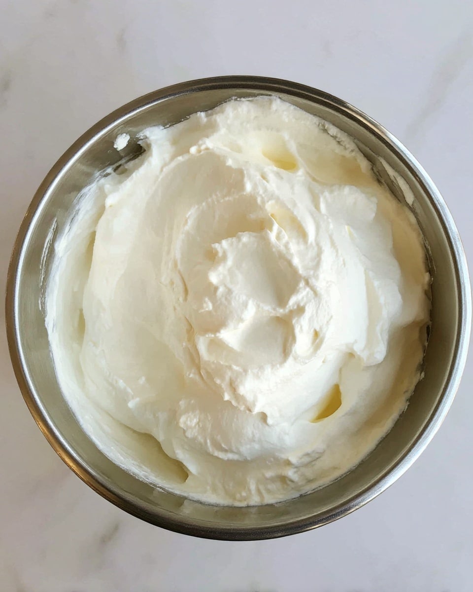 A whole cheesecake with one slice missing sits on a white plate, showing its smooth, creamy, off-white top layer with soft texture and a light beige crumbly crust at the bottom. Next to it, there is a smaller white plate holding the single slice of cheesecake, with a silver fork resting beside it. To the right, there is a white bowl filled with bright red strawberries and raspberries, adding a fresh and colorful contrast. The setup is on a white marbled surface with a few crumbs scattered around, giving a natural and casual look. Photo taken with an iphone --ar 4:5 --v 7