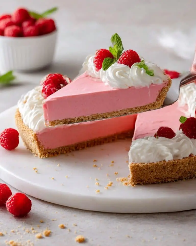 Raspberry Jell-O Pie Recipe