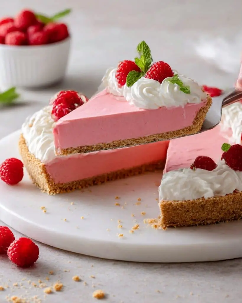 Raspberry Jell-O Pie Recipe