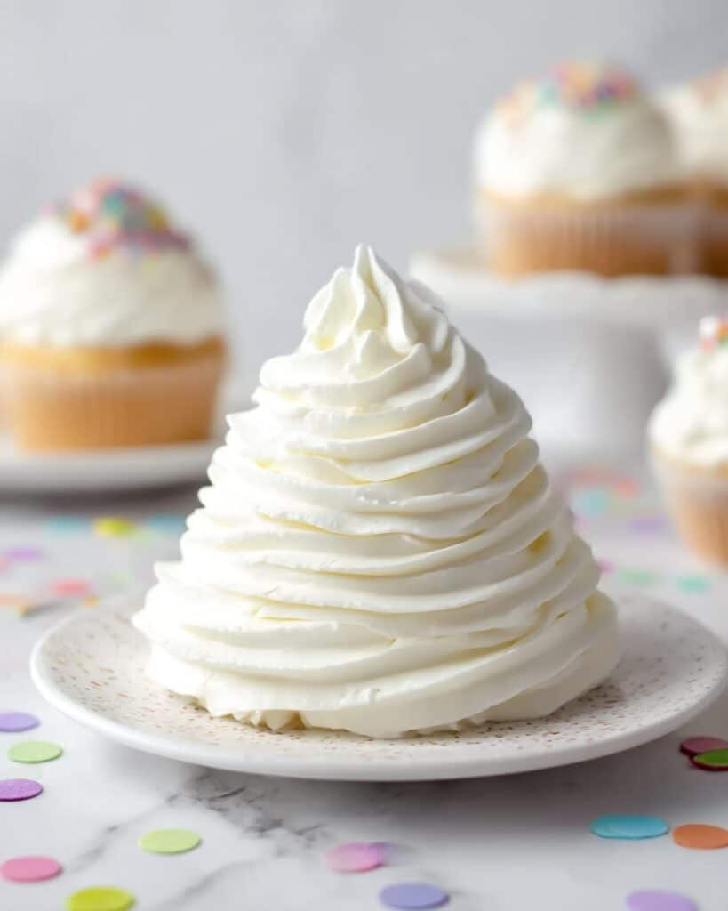 Stabilized Whipped Cream Frosting Recipe