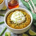 Mung Bean Oatmeal Breakfast Bake Recipe
