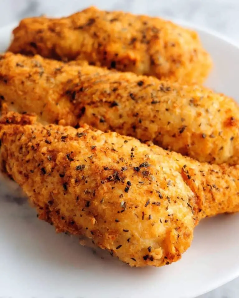 Baked Low Carb Parmesan Chicken Tenders Recipe