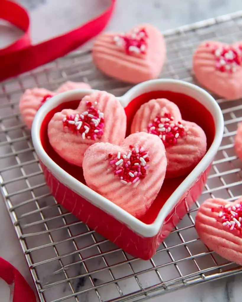 Valentine’s Day Soft Butter Cookies Recipe