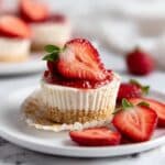 Mini Strawberry Cheesecakes Recipe