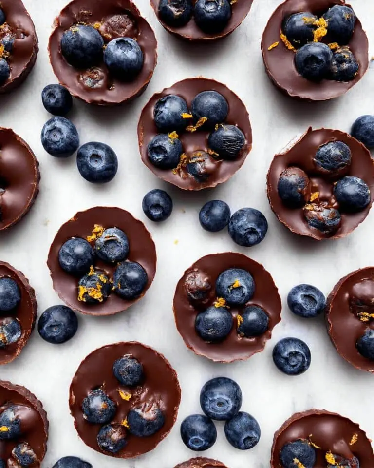 Chocolate Covered Blueberries Recipe