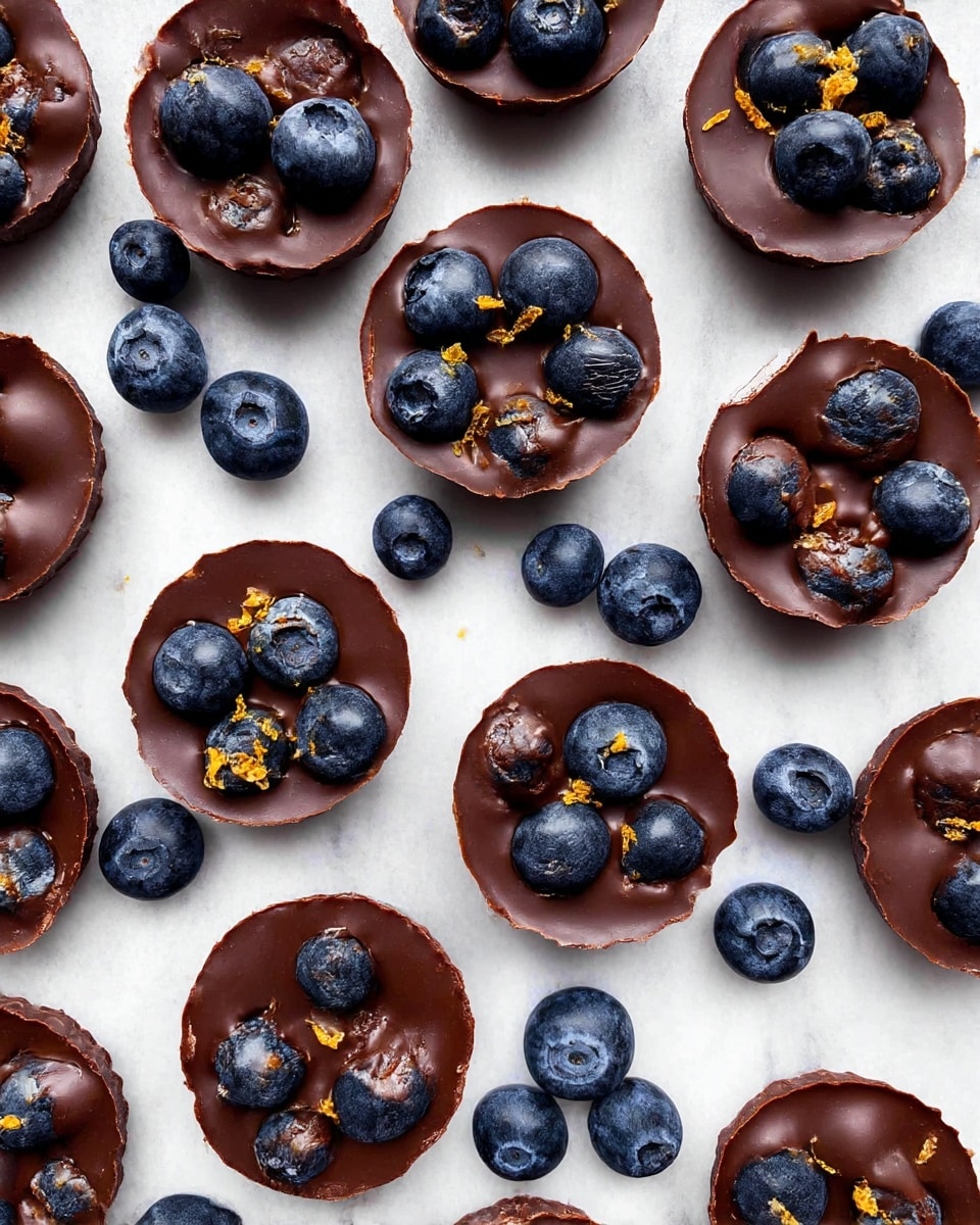 Chocolate Covered Blueberries Recipe