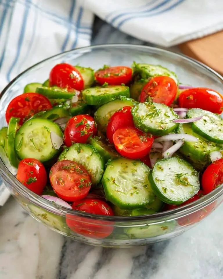 Cucumber Tomato Salad Recipe