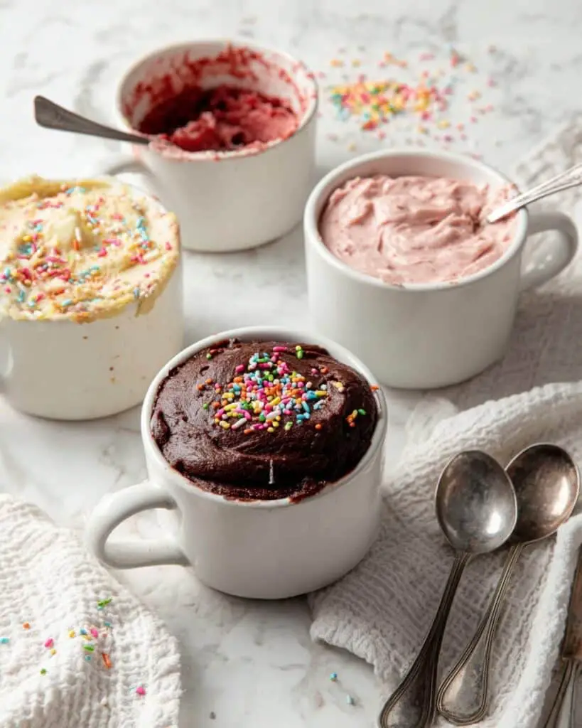Microwave Cake Mix Mug Cake Recipe