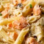 Crème Fraîche Salmon Pasta Recipe