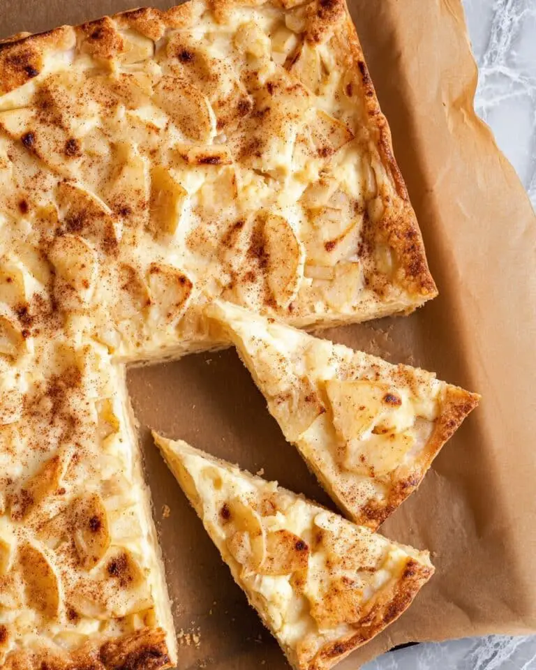 Easy Apple Sheet Cake with No-Sugar Option Recipe