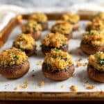 Easy Vegan Stuffed Mushrooms Recipe