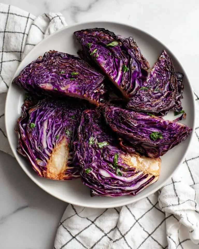 Roasted Red Cabbage Recipe