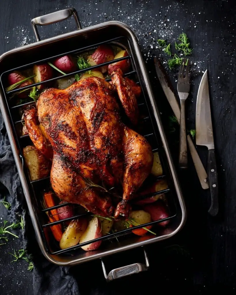 Middle Eastern Roast Chicken Recipe