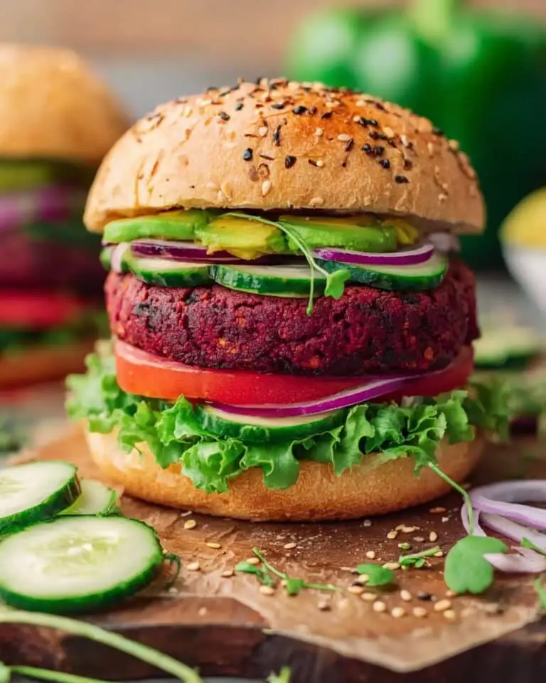 The Best Vegan Beet Burgers Recipe