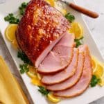 Orange Marmalade Glazed Ham Recipe