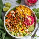Chickpea Taco Salad Recipe