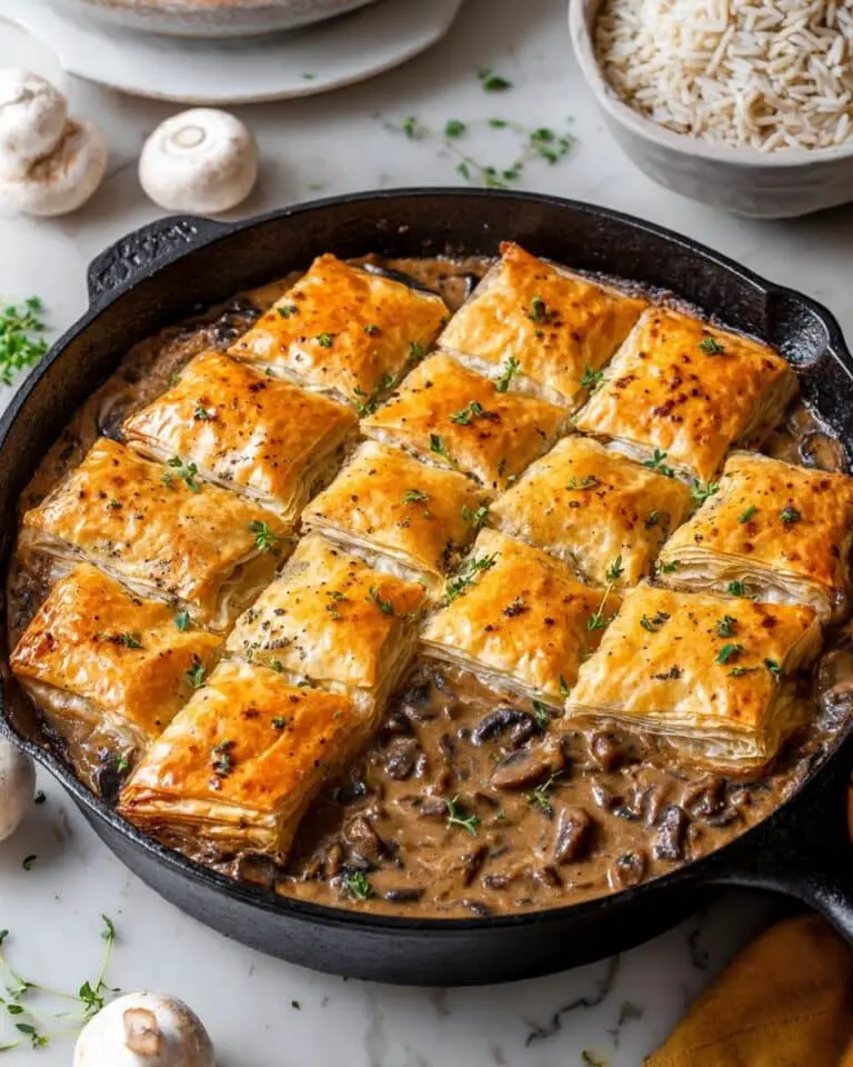 Vegan Mushroom Pot Pie Recipe