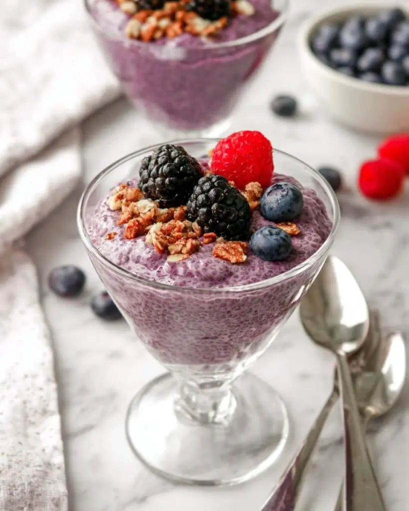 Triple Berry Chia Pudding Recipe