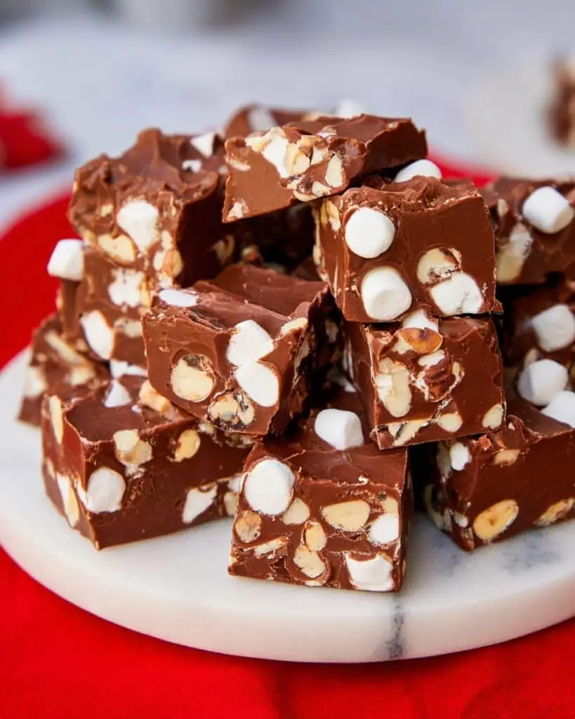 Easy No-Bake Rocky Road Recipe