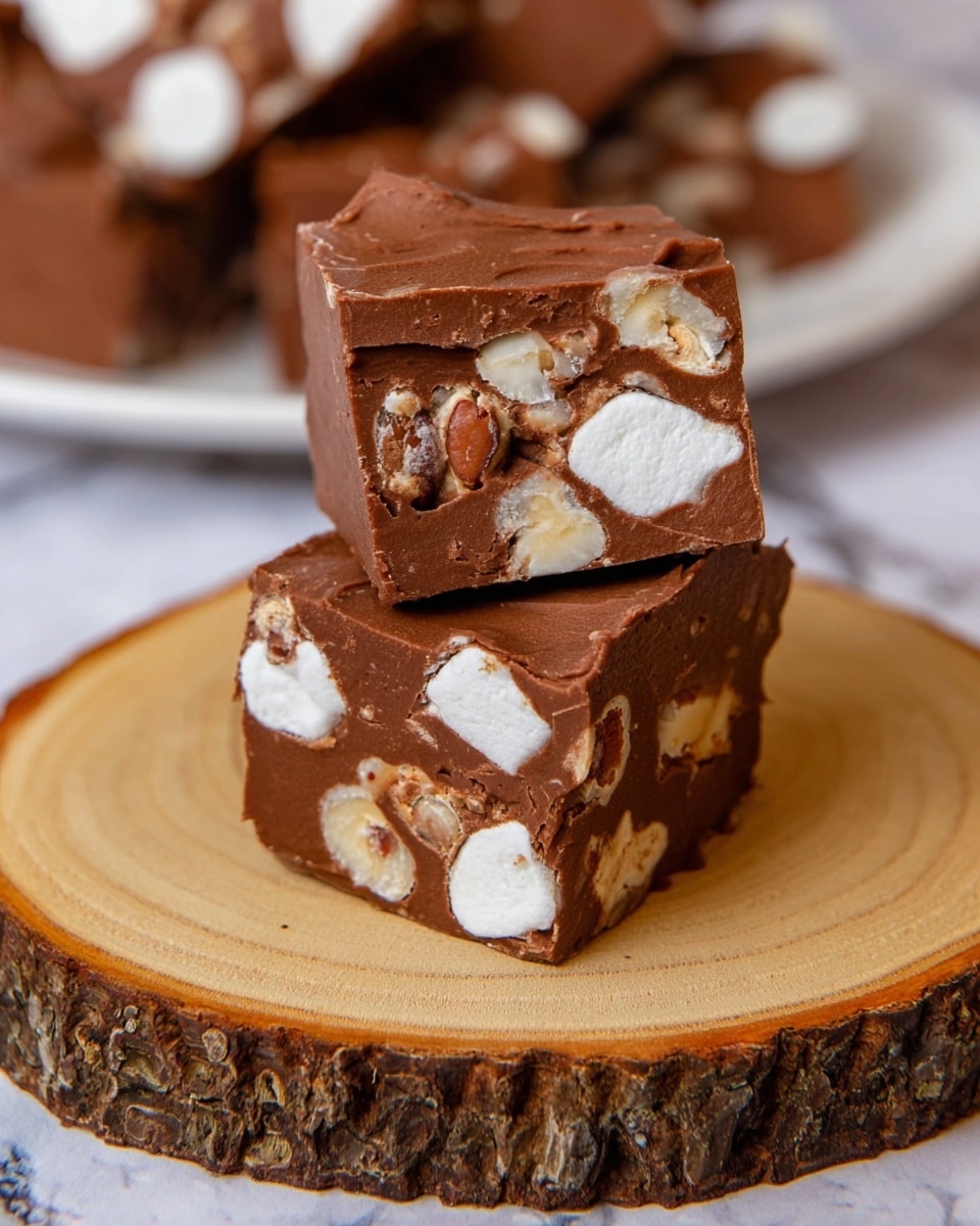 A clear glass bowl filled with many small, dark brown chocolate chips forms the bottom layer, with a smooth, creamy light brown peanut butter dollop sitting on top at the center. The bowl is placed on a white marbled surface, and part of another clear glass bowl is visible in the top left corner. The texture of the chocolate chips looks firm and slightly shiny, while the peanut butter has a thick, glossy, and soft texture. photo taken with an iphone --ar 4:5 --v 7