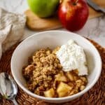 Low Sugar Apple Crisp Recipe