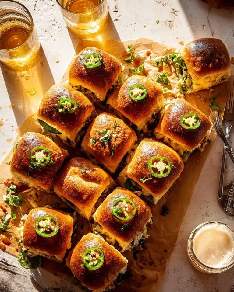 Jalapeño Pepper Jack Cheeseburger Sliders Recipe