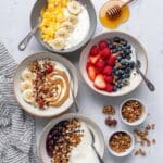 Yogurt Bowls (4 Ways) Recipe