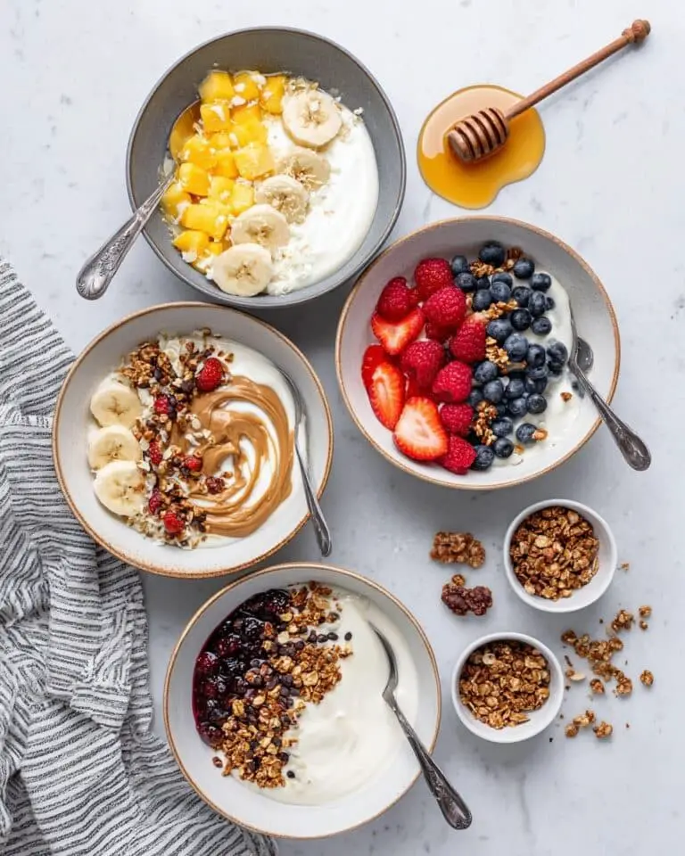 Yogurt Bowls (4 Ways) Recipe