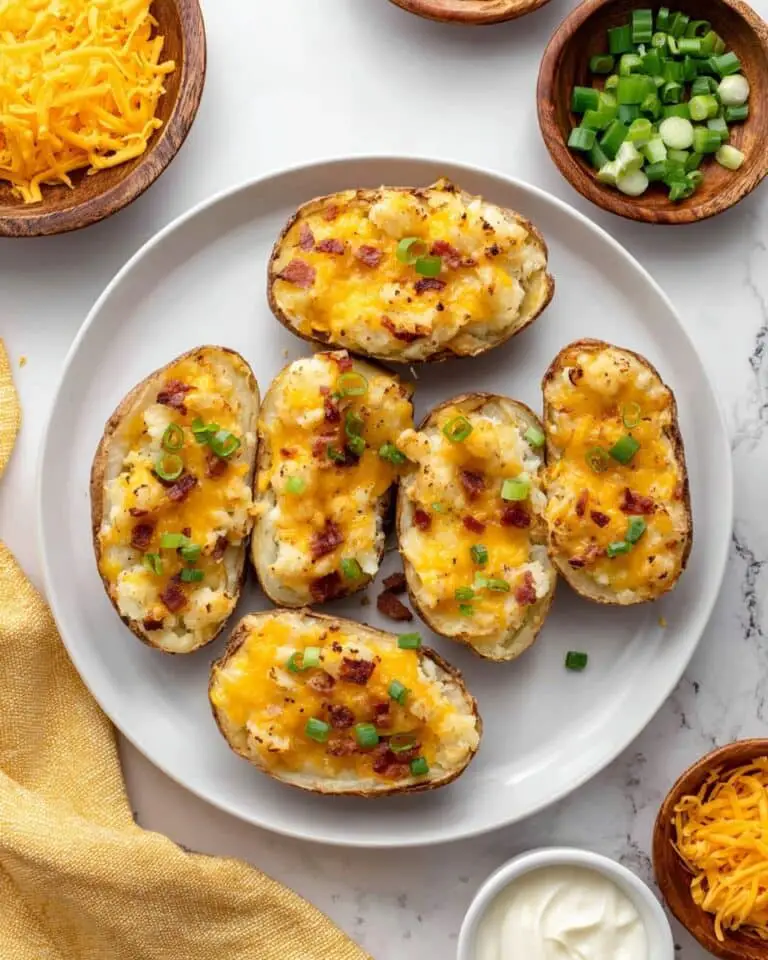 Twice Baked Potatoes Recipe