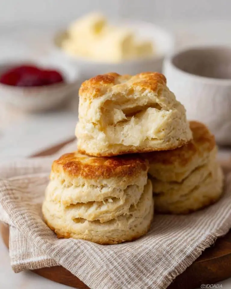 Homemade Buttermilk Honey Biscuits Recipe