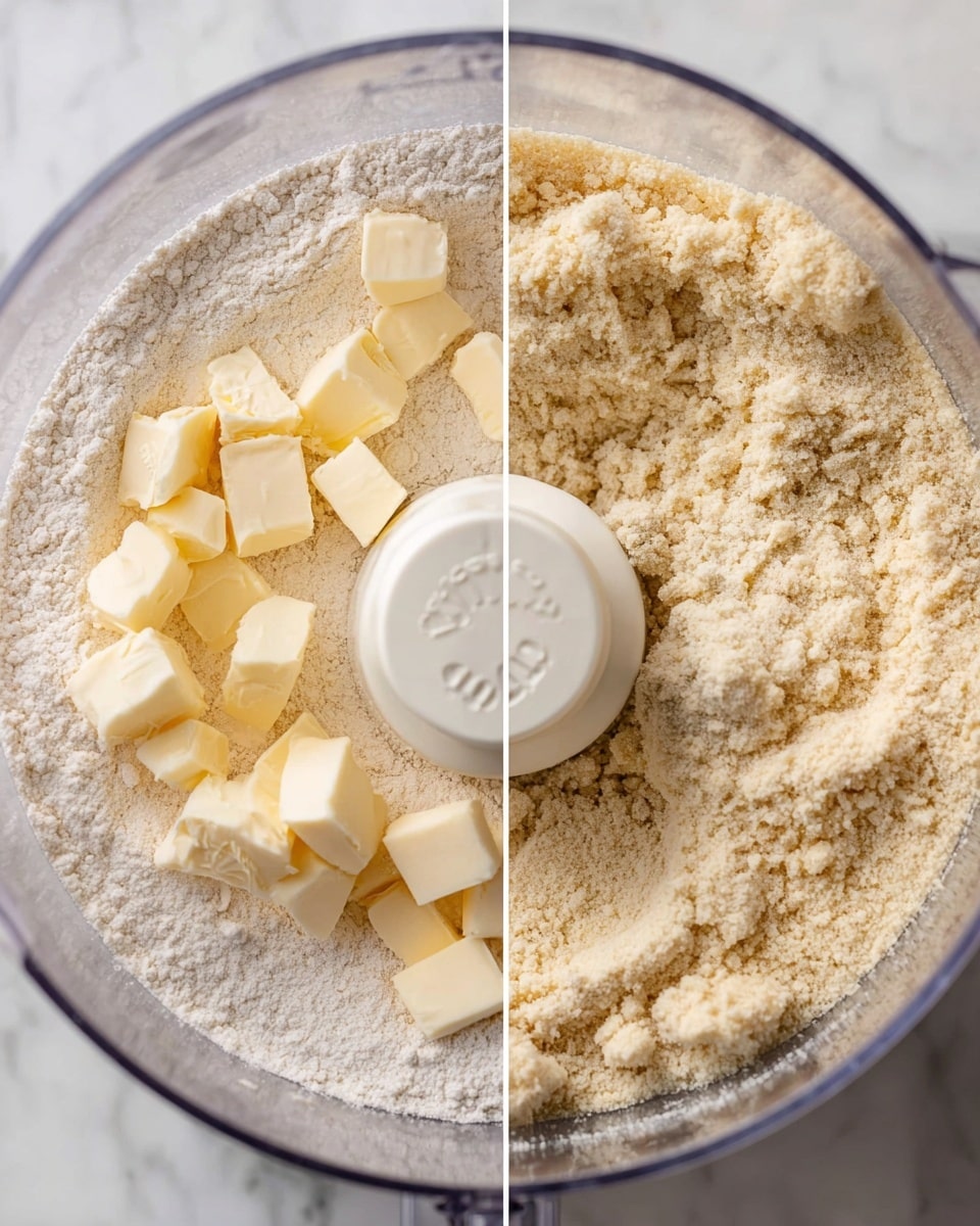 A close-up view of a stack of flaky biscuits showing about five visible layers with a golden-brown crispy top layer that is slightly shiny and textured with browned spots. The middle and bottom layers are lighter beige with a soft and crumbly texture. The biscuits sit on a white marbled surface with two more biscuits partially visible on each side, showing similar layered texture and color. The photo has a bright, soft light highlighting the fluffy and tender layers of the biscuits photo taken with an iphone --ar 4:5 --v 7