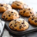 Bakery-Style Chocolate Chip Muffins Recipe