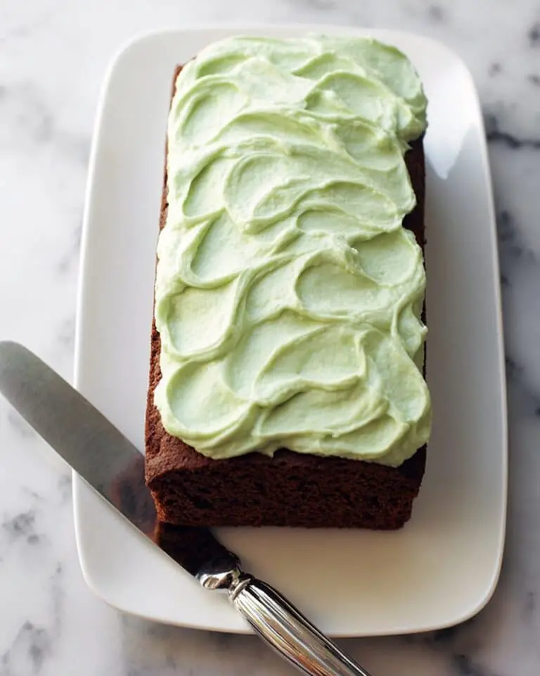 Iced Matcha & Lemon Loaf Cake Recipe