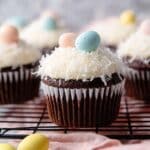 Easter Cupcakes with Coconut and Chocolate Recipe