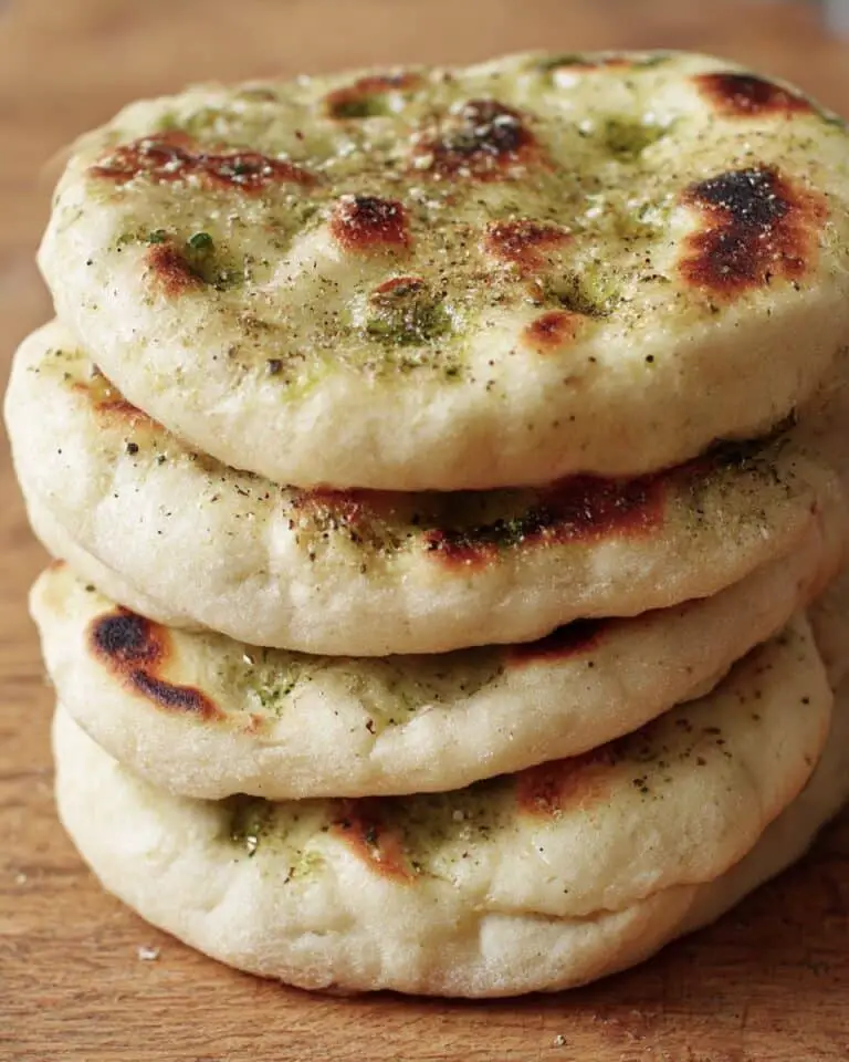 Turkish Pide with Olive Oil and Zaatar Recipe