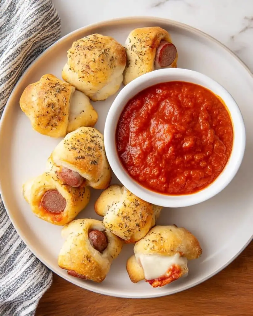 Pizza Pigs in a Blanket Recipe