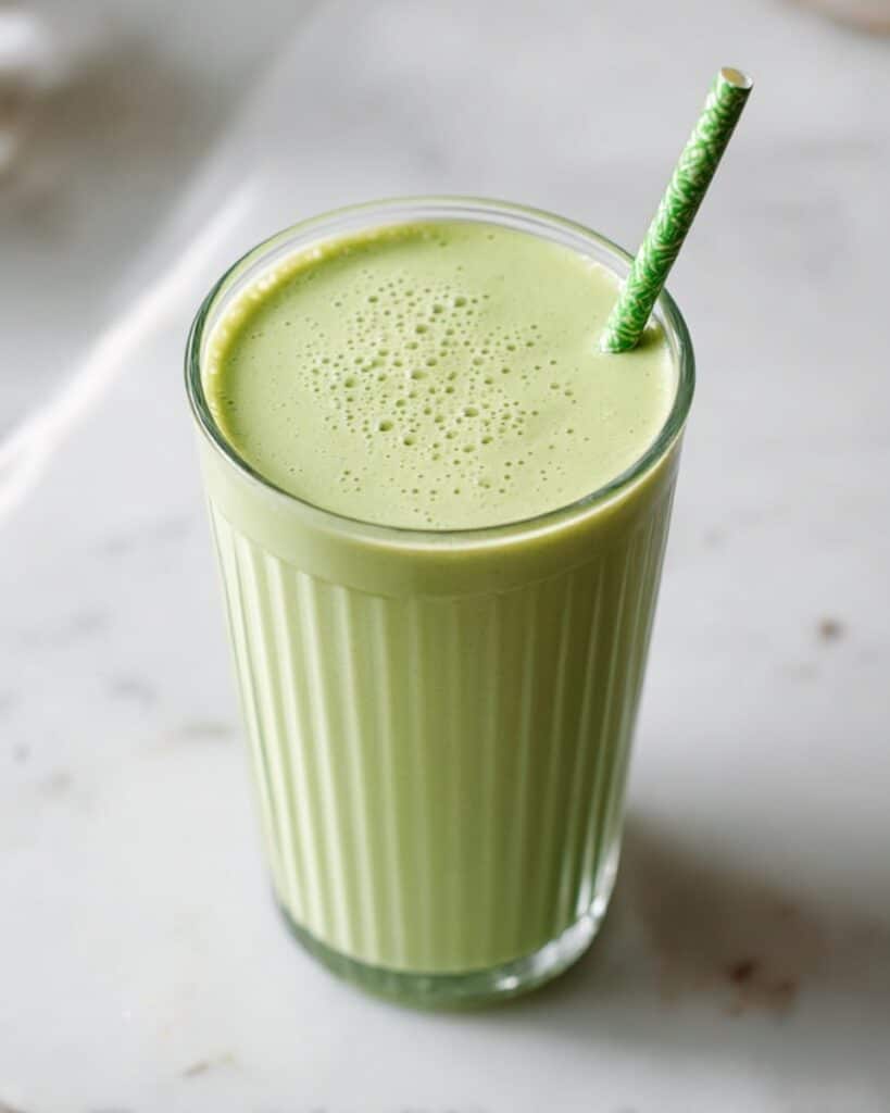 3-Minute Creamy Matcha Green Tea Banana Smoothie Recipe