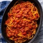 Crockpot Spaghetti with Italian Sausage and Cream Cheese Recipe