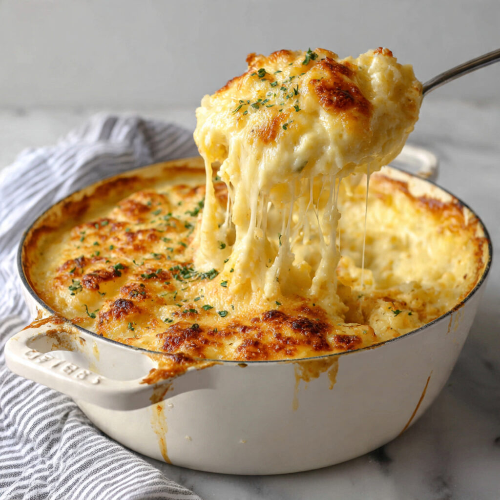 Cheesy Spaghetti Squash Casserole Recipe